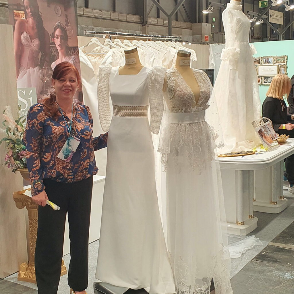diseñadora de vestidos de novia en Madrid Maria Diezma - Arganda del Rey